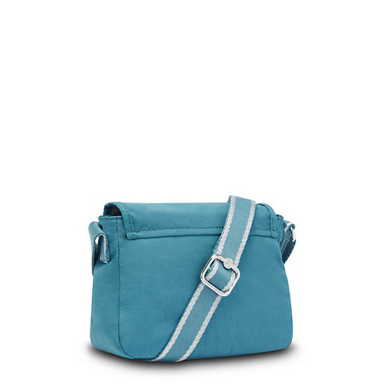 Sac Mini Kipling Sabian Crossbody Turquoise | FR 1873VR